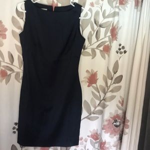 Beautiful dark blue fitted dress